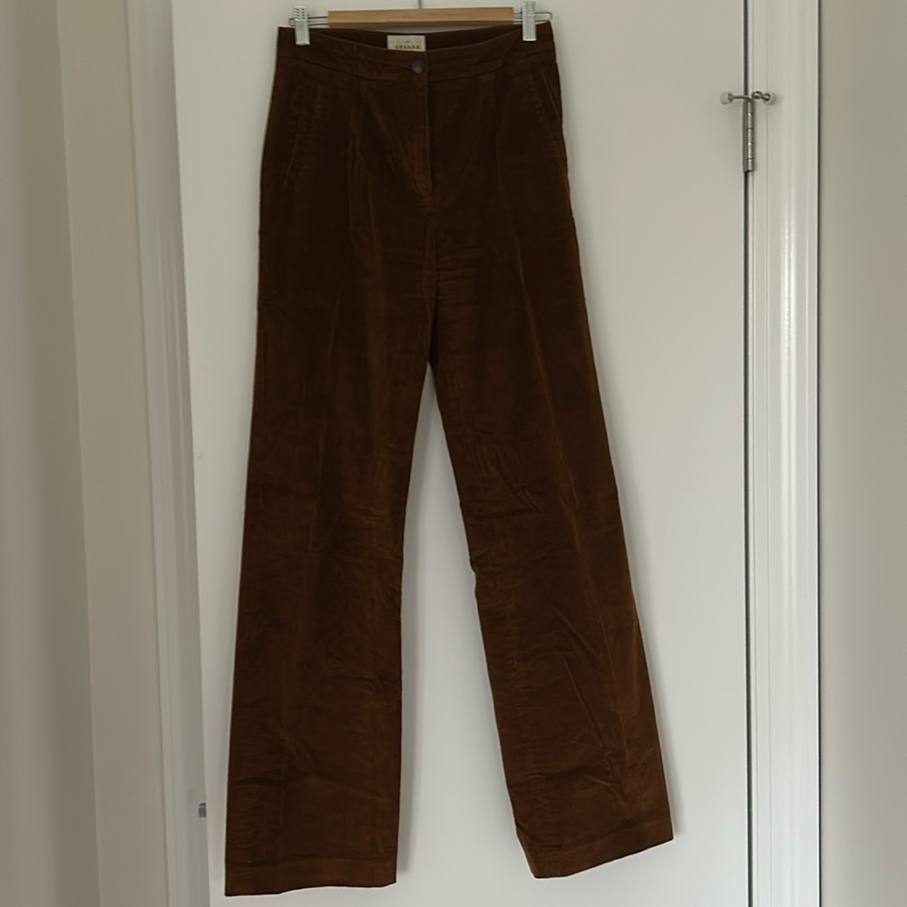 Sezane Corduroy Trousers - size 38/6
